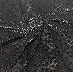 Snake Animal Print Burnout Velvet