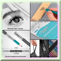 Complete Art Kit for Adults and Kids