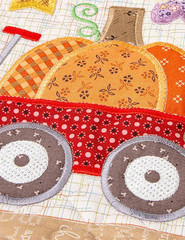 Lori Holt Autumn Love Quilt – In-The-Hoop Machine Embroidery Project – 3 Quilt S
