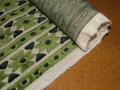iLiv Thick Plush Velvet Fabric 85cm Bazaar Emerald Curtain Upholstery Cushion