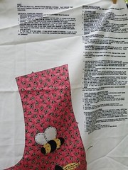 Lisa Seely For Springs Industries Black Eyed Susan Vest Fabric Panel, One Size