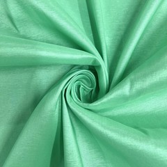Irene PUCCI MINT Stretch Taffeta Fabric for Gowns, Bridal Wear, Home Decor, Lin