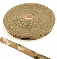 MURDOCK MULTICAM WEBBING USA MADE BERRY COMPLIANT MILSPEC SOLD BY METRE 3 SIZES