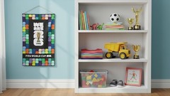 Fifa World Cup Fabric Wall Hanging Kit Sewing Craft Project Includes Panel