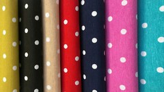 Polka Dot Fabric Spots Dots PolyCotton Material Chic Textile – 55” wide