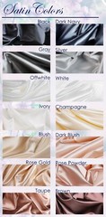 Off White Silky Bridal Satin Fabric by the yard 60″ Wide 105