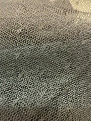 Black Stretch Swiss Dot Sheer Mesh Fabric 2 Yards 1 Ft x 55” Wide