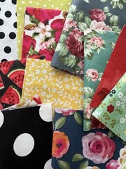 Slow Stitch 100% Cotton fabric for Junk Journals Crafting Quilting Sewing #SA9