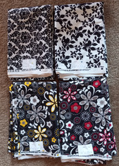 Large Lot of Jo-Ann Fabrics- ASSORTED PATTERNS- 16 1/2 yds. – Flowers…..