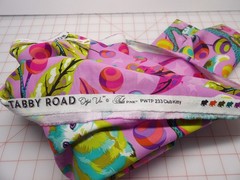 Tula Pink Tabby Road DeJa vu Electyroberry Club Kitty by Half Yard
