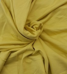 Modal Cotton Spandex French Terry Knit Fabric by the Yard Mustard 4/16