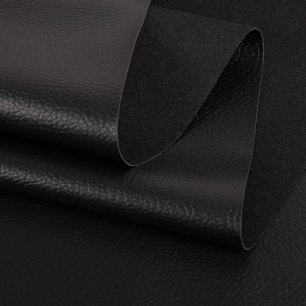 72 x 54″ Vinyl Fabric Faux Leather Cotton Backing Upholstery Pleather for Crafts