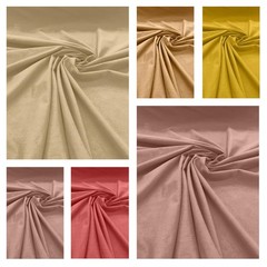 Cotton Spandex Jersey Fabric – 4 Way Stretch – 60″ Width Sold by The Yard – I…