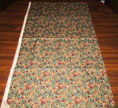 Vintage Hoffman International Fabric Windsor Collection Leaves 2 Yd x 44″