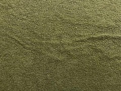 Faux SHERPA FLEECE Sheepskin Fabric Material OLIVE