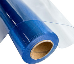 12 Gauge Clear Vinyl Fabric, 40″ Wide X 10 Yards, Waterproof & Flexible Vinyl Up