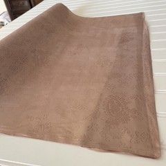SILK PEACH CREAM FABRIC 10 Yards x 22 Inches Wide or 360 Inches x 22 Wide