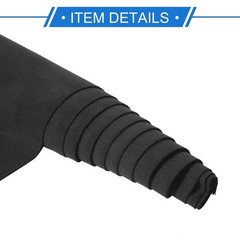 Car Headliner Replacement Fabric 20″ x 60″ Black Interior Trim DIY Roof Repair