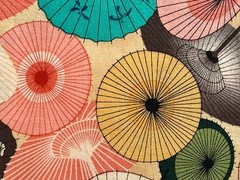 Quilting Fabric Lot – Asian themed, 10 Fat Quarters + 1 FREE!