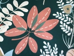 Richloom Outdoor Modern Floral Windcrest Spruce 3 Yard Lot