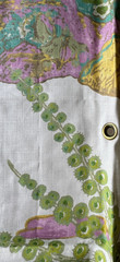 Beacon Hill Moon Blossom With Rivet Designer Fabric Remnant 24″x24″
