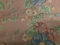 Floral Dusty Rose Color 52″ X 138″ Fabric Curtains Clothes Pillows Etc