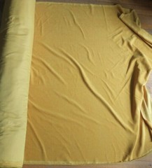 Velour Fabric 54″ By the Yard Yellow “Apollo Gold” Rose Brand  13oz