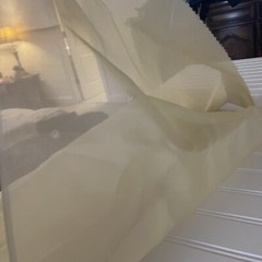 SILK Light Yellow FABRIC 6 Yards x 21 Inches Wide or 216 Inches x 21 Inches Wide