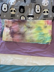 Apparel Fabric Remnants 10LBS Assorted Colors Styles with Floral Animal Patterns