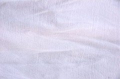 15 YARDS Cotton Gauze Crinkled Light Weight garment WHITE dresses fabric