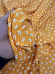 Yummy RIB 2×1 Knit Print 95% Polyester 5% Spandex 58/60″ Fabric By The Yard