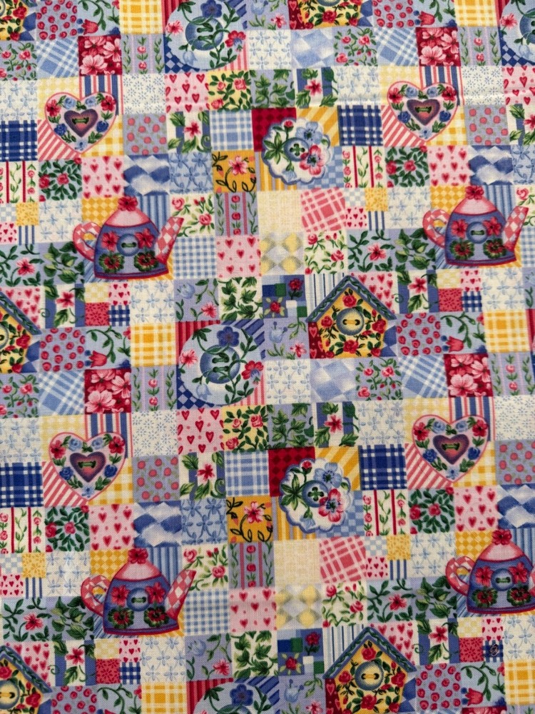 Cute as a Button by Ro Gregg for Northcott Green Cotton Fabric BTY