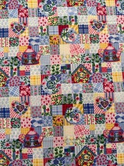 Cute as a Button by Ro Gregg for Northcott Green Cotton Fabric BTY