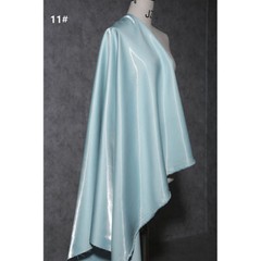 Shiny Glossy Smooth Satin Silk Fabric Wet Look for DIY Sewing Craft Dress 150cm