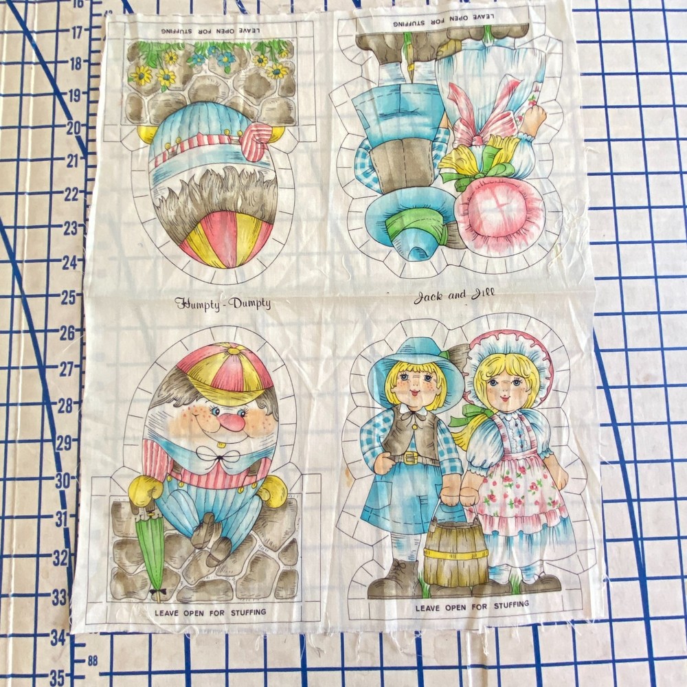Humpty Dumpty Cut and Sew Fabric Panel Cotton Print Cranston VIP