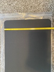 Gheeidau 3PK Canvas Repair Patch 9×11″ Waterproof Self-Adhesive Fabric Dark Grey