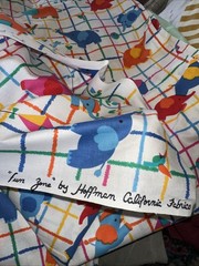Cotton Fabric Fun Zone Hoffman California 4yds x 45″ Nursery Elephants