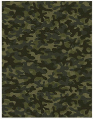 BTY TT CAMO Camouflage Blender Green Print 100% Cotton Quilt Craft Fabric YARD
