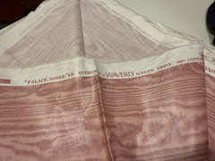 Waverly Palace MOIRE Home Decor 100% COTTON FABRIC 56″ X 1.7 YDS PINK