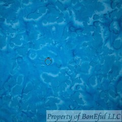 BonEFul FQ Cotton Quilt Gray Blue Tonal Water Mark Batik Marble Texture Blender