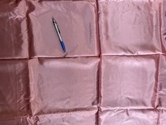 Vtg 1960s Silky Polyester Nylon Satiny Shiny Pink Dress Fabric 4yds