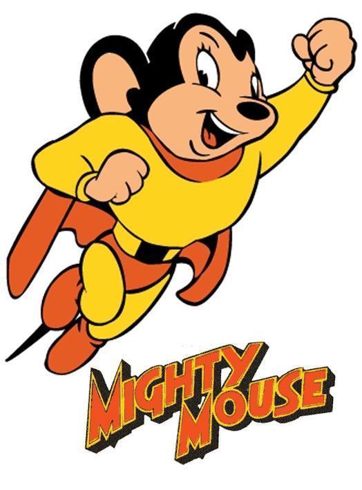 Mighty Mouse # 10 – 8 x 10 – T Shirt Iron On Transfer
