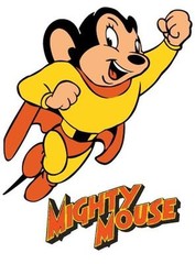 Mighty Mouse # 10 – 8 x 10 – T Shirt Iron On Transfer