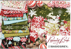 Moda PEPPERMINT BARK Basic Grey Quilt Fabric JELLY ROLL 40 strips Quilting