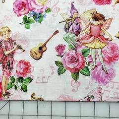 FLOWER FAIRIES ~MICHAEL MILLER Fat Quarter bundle of (12) New 100% Cotton