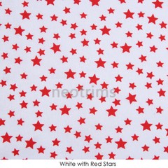 Printed Stars Pattern Woven Fabric & 100% Cotton Voile; Crafts,Curtains,Linings