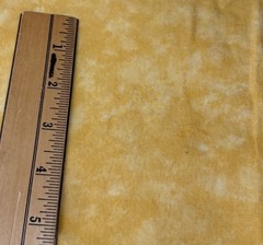 Yellow Marbled Cotton Fabric 21″ x 35″ Material Crafts Sewing Projects