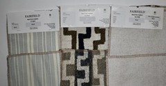 Lot 14 pcs Large 13″x26″ UPHOLSTERY FABRIC SAMPLES Woven Mixed Colors & Patterns