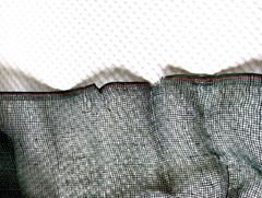 Antique Japanese Kaya Hemp Fabric Deep Green 90x290cm Boro Textile Remake