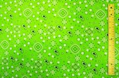 Bandana Cotton Print Fabric | Bandana Fabric | 58/60″ Wide | Multiple Colors |